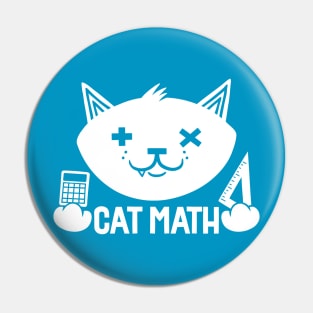 Cat Math Pin