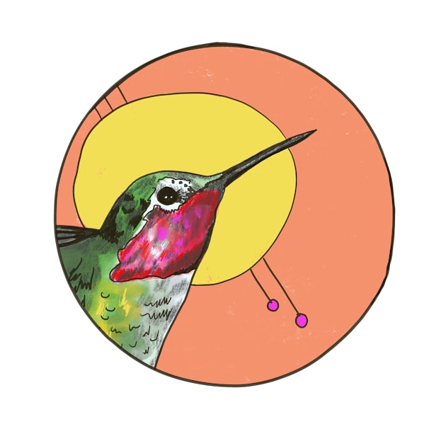 Hummingbird- Circle Edit by shehitsback