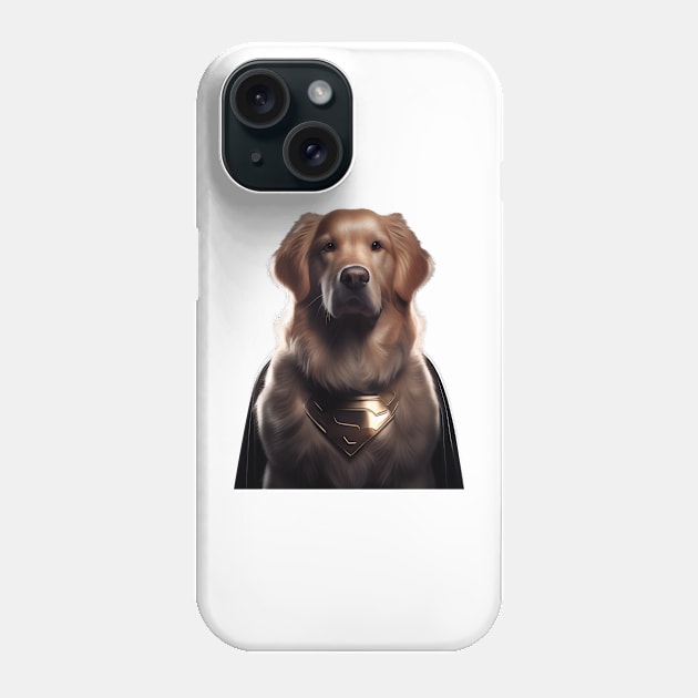 Super Dog Lilly Phone Case by goldenretriever_lilly