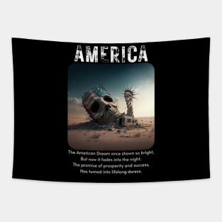 Death of the American Dream v1 Tapestry