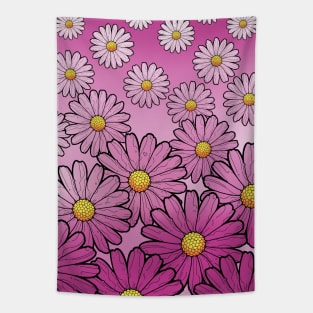 pink gerbera daisies Tapestry