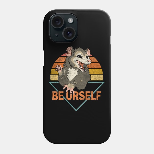 Possum - Be Urself Phone Case by valentinahramov