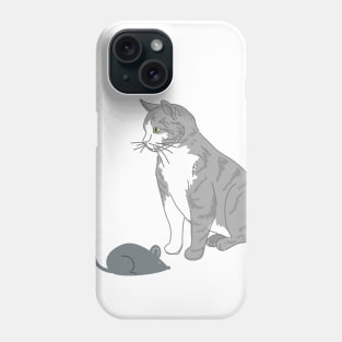 Cat and Mouse Phone Case