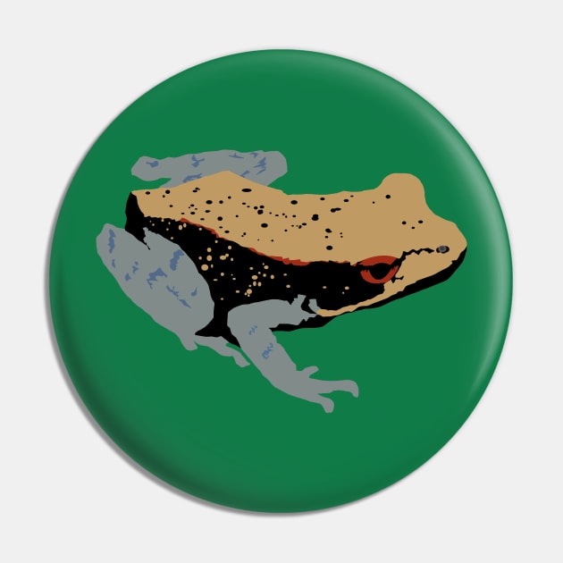 Bicolored Frog Pin by stargatedalek