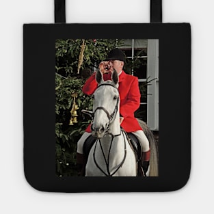 On A White Horse Tote