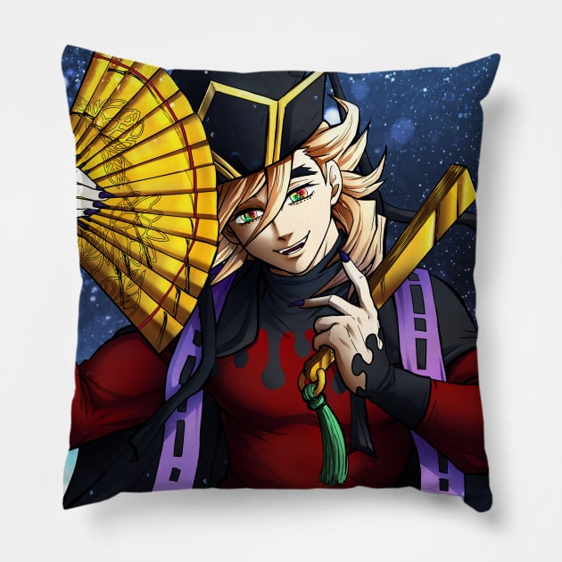 Evil ice mage Pillow by mcashe_art