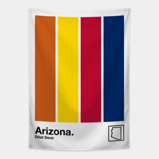 Arizona  // Original Minimalist Artwork Poster Design Tapestry