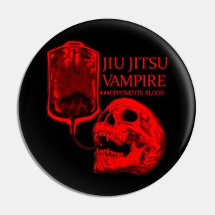 Jiu jitsu Vampire Pin