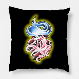 "Sacred Heart Wave" Pillow