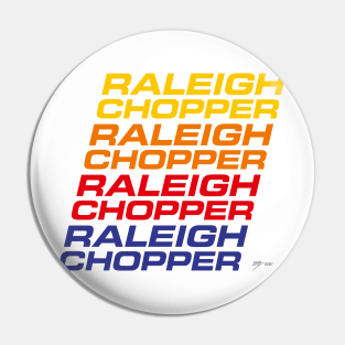 Raleigh Chopper Rainbow Pin