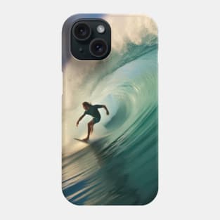 Riding the Crest Phone Case