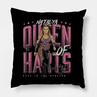 Natalya Queen of Harts Pillow