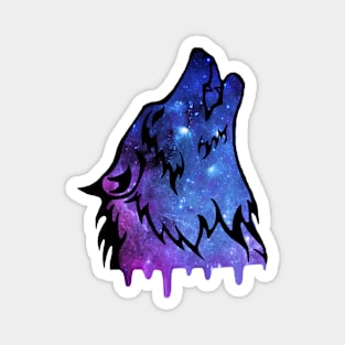 Galaxy Wolf Magnet