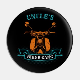 Uncle's Biker Gang Father's Day Pin