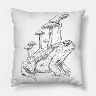 mushroom toad Pillow