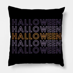 Halloween pattern, repeat Pillow