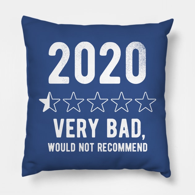 2020 Would Not Recommend bad review presidential election Pillow by Gaming champion