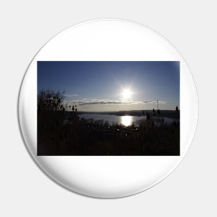 Sun over Coote's Paradise Pin