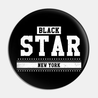 Black star Pin