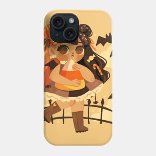 Candy Corn Vampire Phone Case