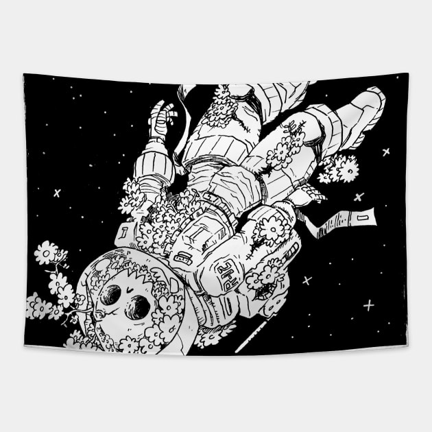 Spore Spaceman Tapestry by exeivier