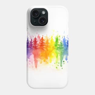 Rainbow Forest Phone Case