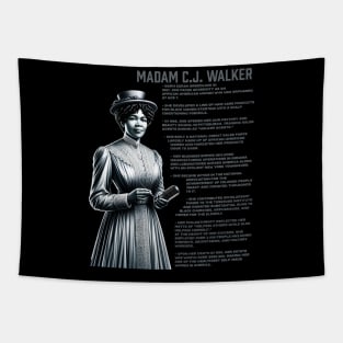 Madam CJ Walker Tapestry