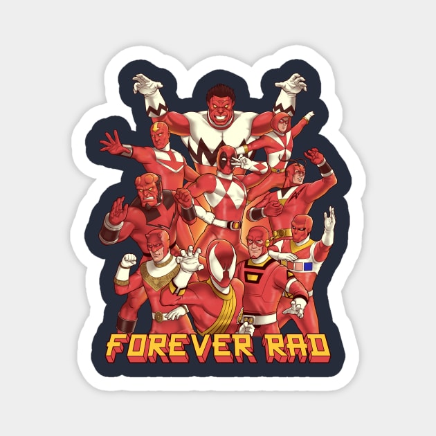 Forever Rad Magnet by Batang 90s Art