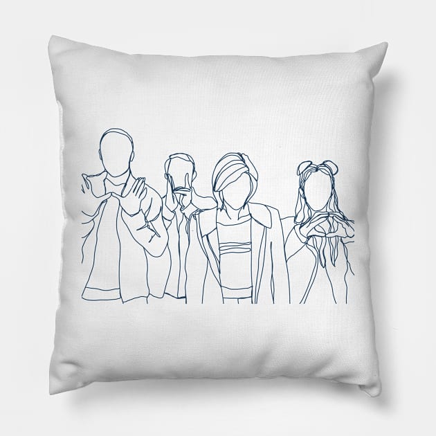 W H O Pillow by samanthagarrett