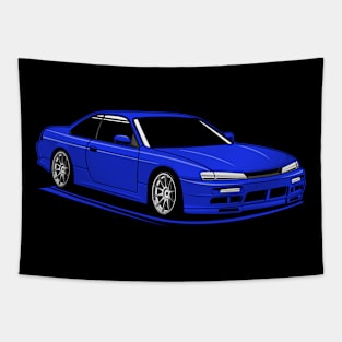 Jdm silvia blue 1 Tapestry