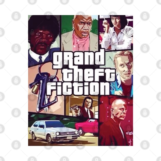 GRAND THEFT FICTION by Pinches Dibujos Feos