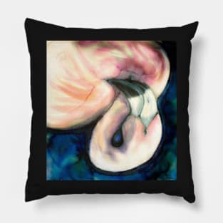 flamingo top Pillow