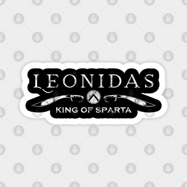 Sparta Gym and Fitness - Leonidas Magnet by Modern Medieval Design