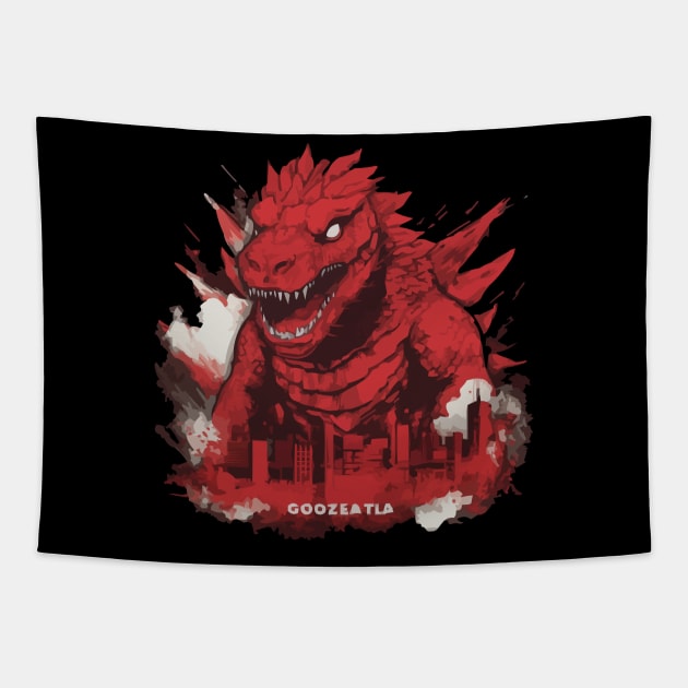 Godzilla King of the Monsters: All Hail the King Tapestry by Pixy Official