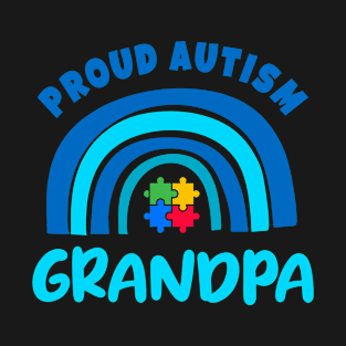 Proud Autism Grandpa T-Shirt