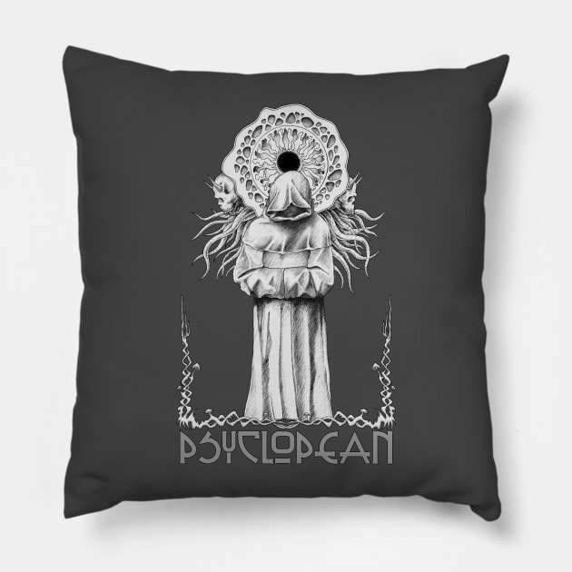 Psyclopean - Cultist - Lovecraft, Mythos, Dark Ambient Pillow by AltrusianGrace