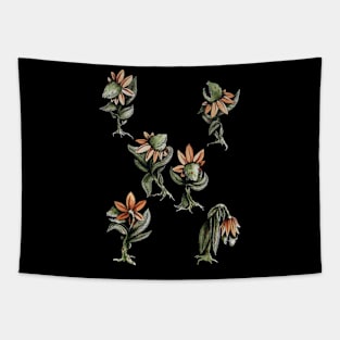 Meateating Plant Bouquet Tapestry