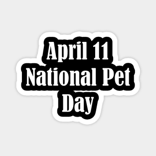 National Pet Day Magnet