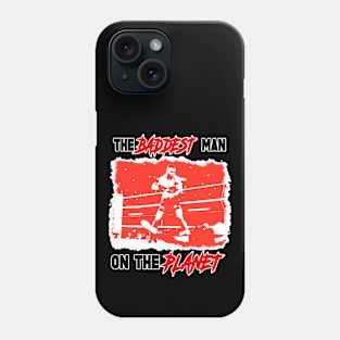 Retro Boxing Icons - BADDEST MAN ON THE PLANET Phone Case