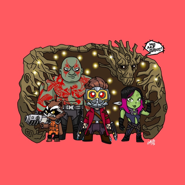 We Are Groot! by Oliverbanksart