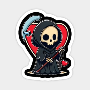 Valentine Grim Reaper Magnet