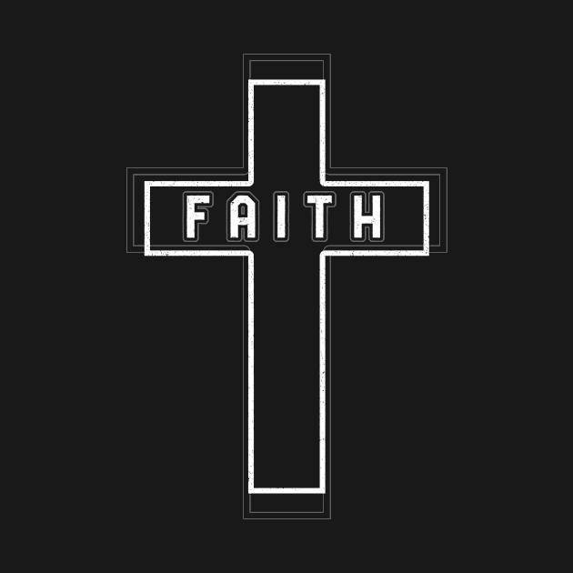 Christian Faith Cross by paola.illustrations