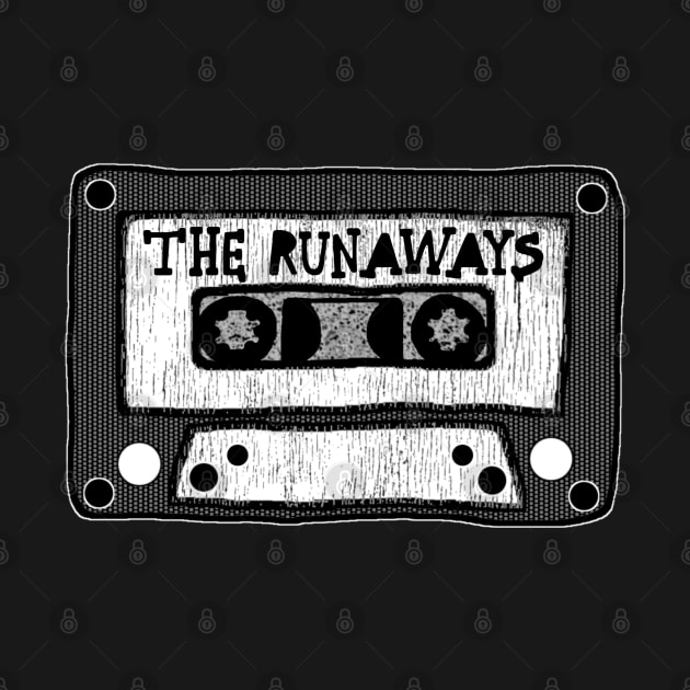 the runaways cassette black and white by kurokurosaki