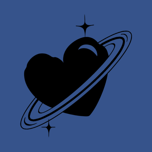 Heart Saturn by Eden Paints