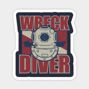 Wreck Diver Magnet