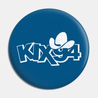 KIX 94 WXIK Country Music Radio Pin