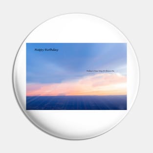 Birthday card or image Pin