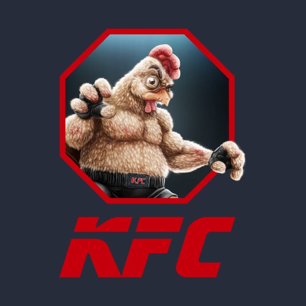 KFC Fighter Logo Red by Rony Azurdia