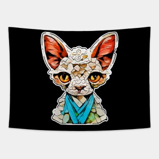 Cat lovers #cat devon rex Tapestry