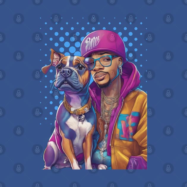 Rappers with Puppies by Cheeky BB